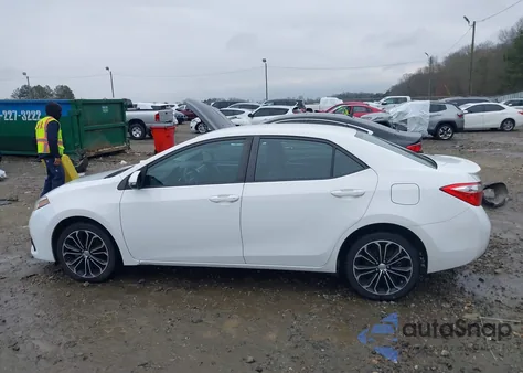 2015 Toyota Corolla S Plus из США, поврежденный, VIN 2T1BURHE4FC426998